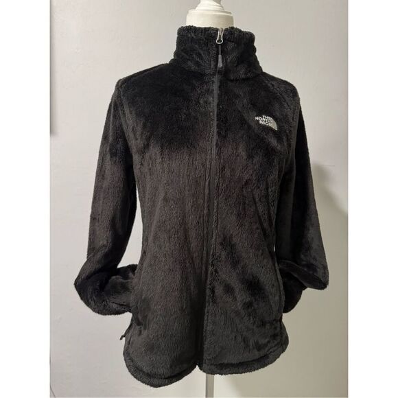 The North Face Black Osito Long sleeve women’s soft fleece jacket L - Picture 4 of 12